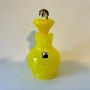 Czech Glass Perfume Bottle